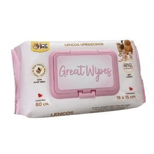 Lenços Umedecidos com 80 Unidades