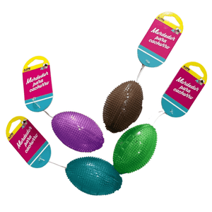 Brinquedo Pet Mordedor Oval com Luz Cores Sortidas 1 unidade