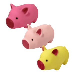 Brinquedo Pet Mordedor Porquinho Cores Sortidas 1 unidade