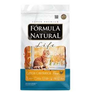 Ração Fórmula Natural Super Premium Life para Gatos Castrados Sabor Frango 10,1 kg
