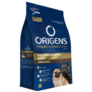 Ração Origens Raças Especificas para Bulldog Francês e Pug Adultos 10,1 kg