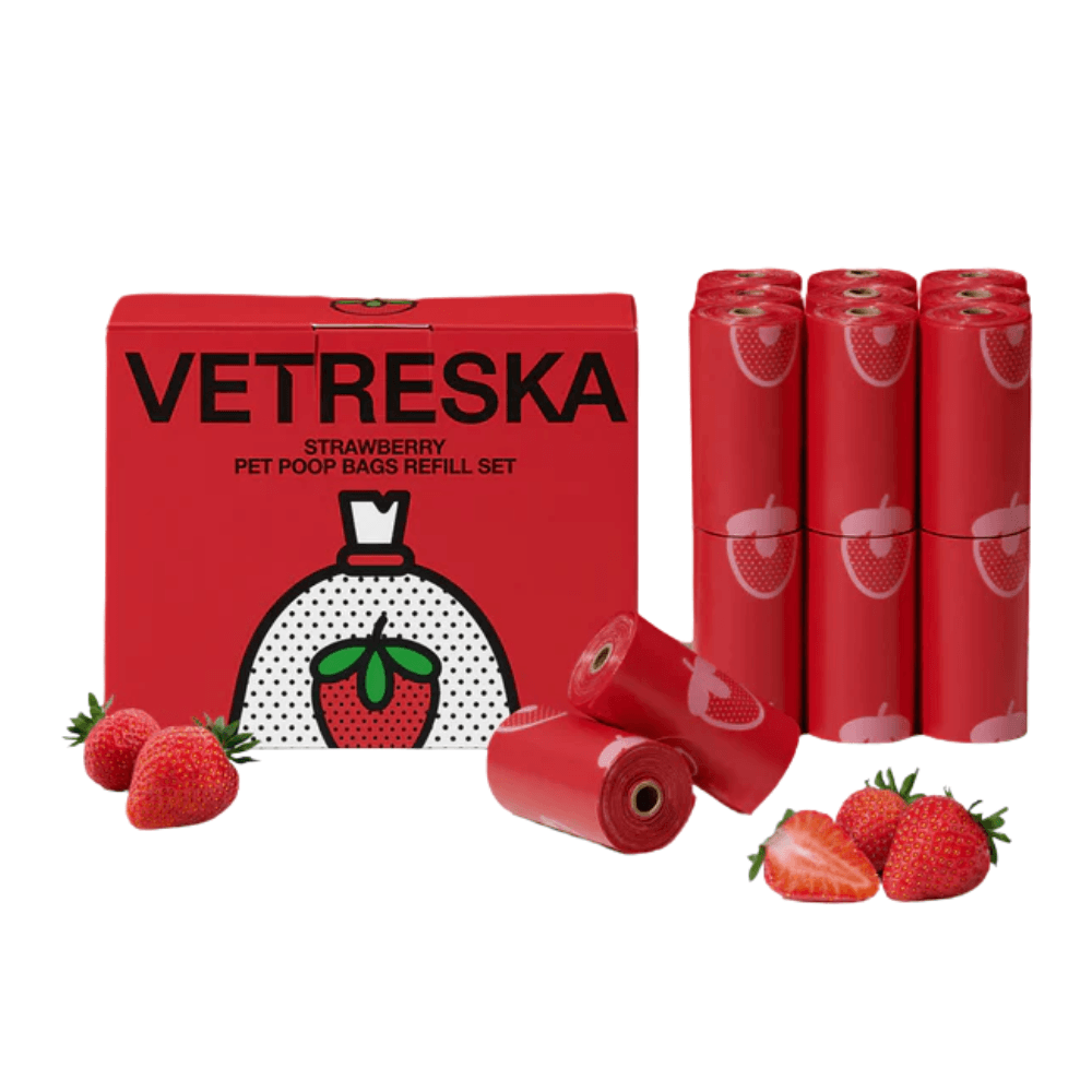 Refil Cata Caca com 12 Unidades Vetreska Daisy com Aroma de Morango