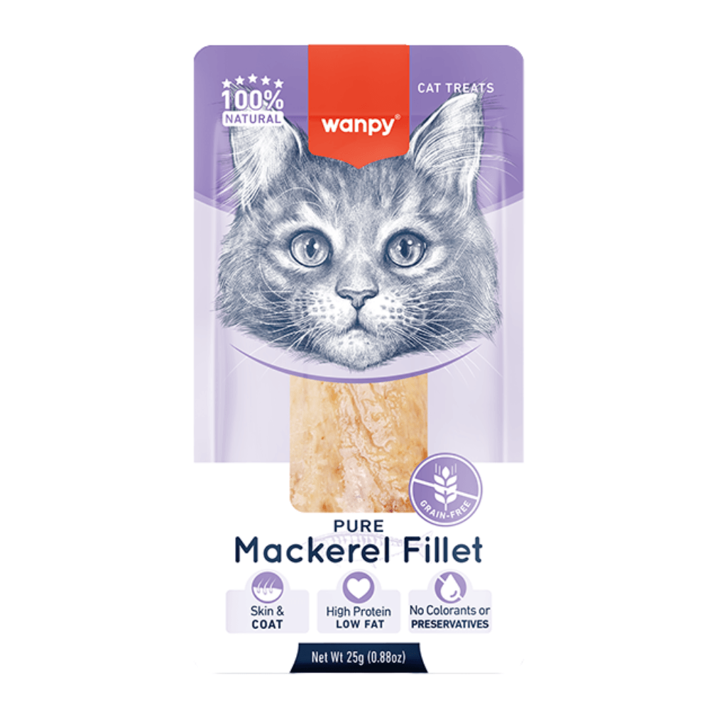 Petisco para Gatos Filé de Cavalinha Puro 25g Wanpy